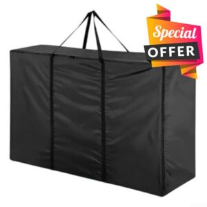 420D Oxford Fabric Storage Bag 180 X 60 X 80 Cm With Double-Sided Zipper And Sturdy Carry Handles For Regular Indoor Outdoor Use(1pc)