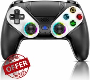 Dinosoo RGB Wireless Controller for PS5