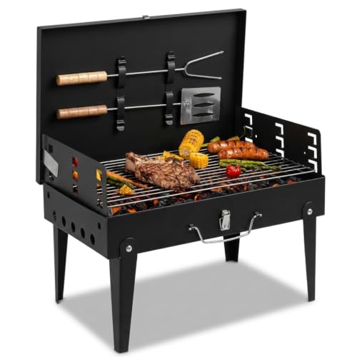 Portable Briefcase Barbecue for Camping