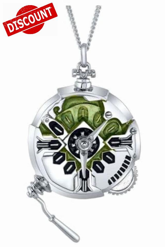 Ekko Stopwatch Ekko Cosplay Costume Accessories Halloween Carnival Party Outfits Prop Silver
