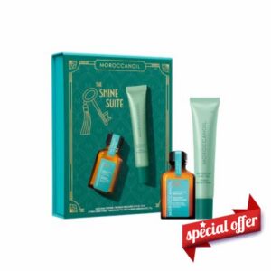 Moroccanoil Shine Suite Stocking Stuffer - Treatment 15ml & Lip Balm Mi