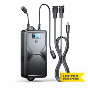 2500mAh Battery Pack for Recliner Sofa with 2-Pin Connector                                                          Rechargeable Cordless Power Supply with Extension Cable