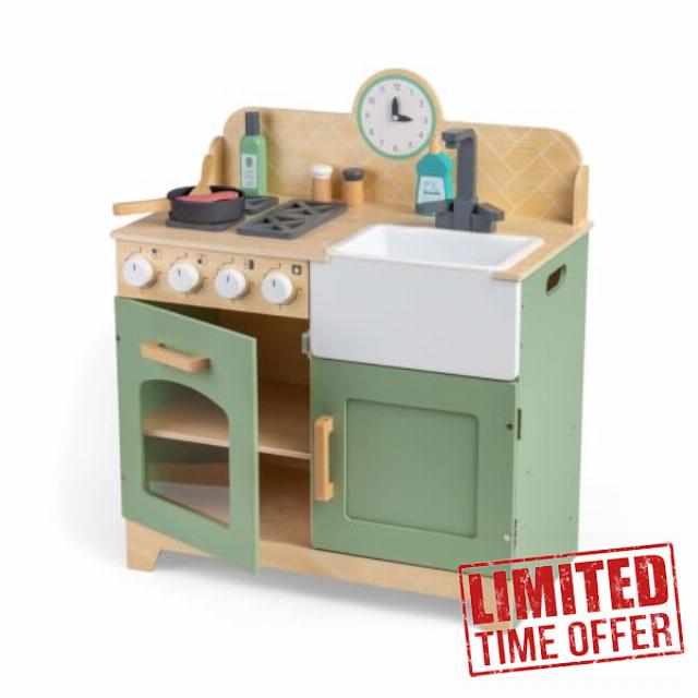 Tidlo Olive Grove Kitchen | Wooden Play Kitchens | Kids' Oven