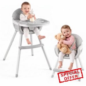 4‑in‑1 Adjustable Baby High Chair