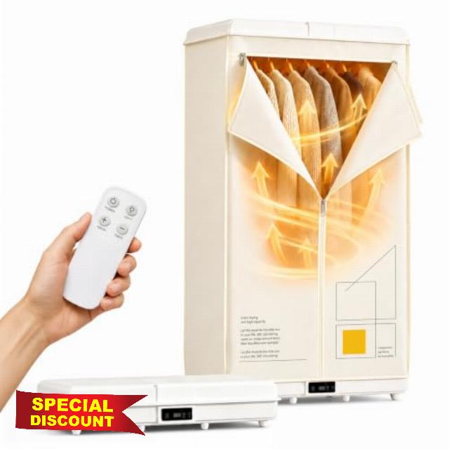COSICOSY Electric Clothes Dryer 1500W
