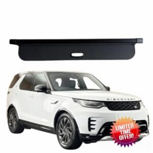 Land Rover Discovery 5 L462 2017-2022 Retractable Parcel shelf/Load Cover                                                          OEM Style replacement for a worn or missing parcel shelf designed for a Land Rover Discovery 5 L462 2017-2022