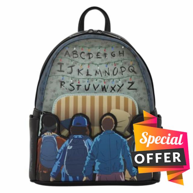 Loungefly Stranger Things 10th Anniversary Mini Backpack