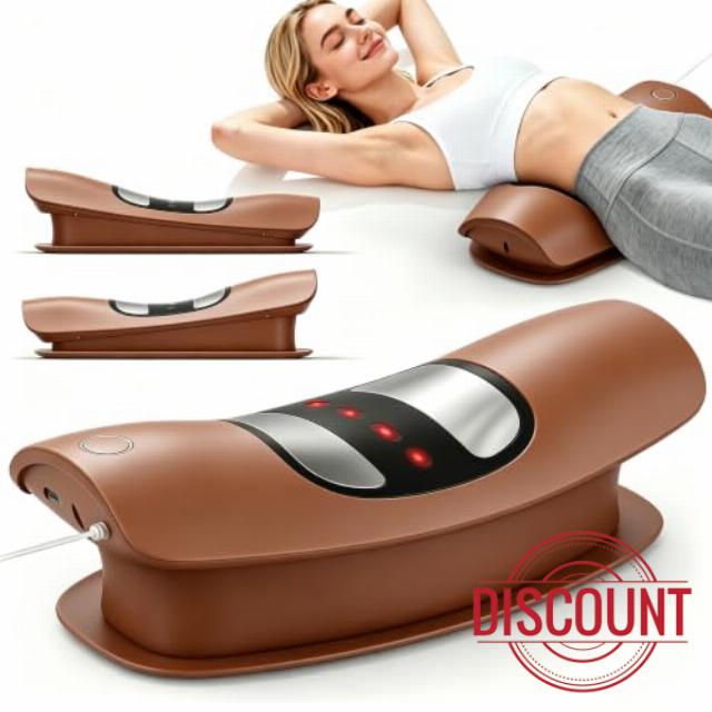 4-in-1 Lower Back Massager with Back Stretching