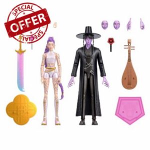 Mattel KPop Demon Hunters Rumi & Jinu Final Battle Action Figure Set                                                          Sword