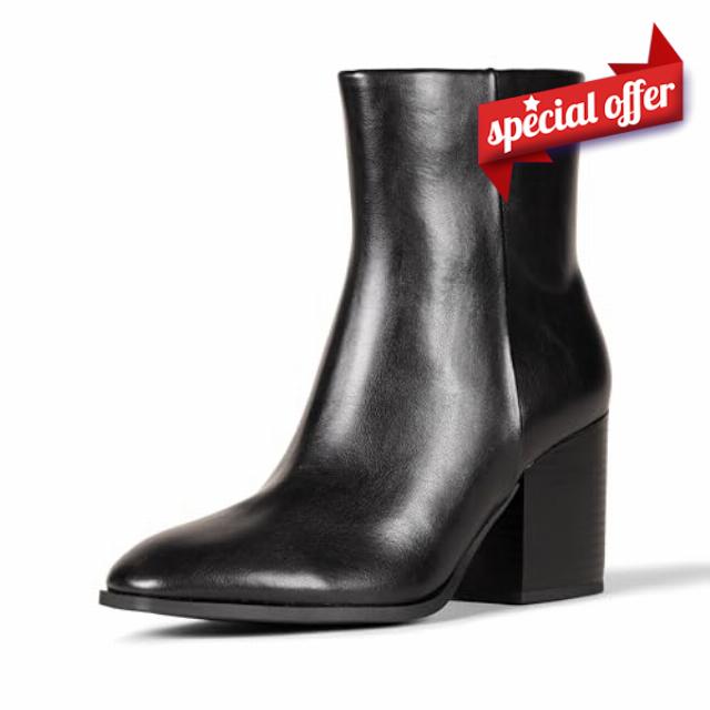 Amazon Essentials Women's Clean-Heel Ankle Boots