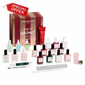 Manucurist Advent Calendar 2026 for Women – 24 Full-Size Nail Products                                                          Premium 24-product nail polish set & manicure kit with Green™ colours