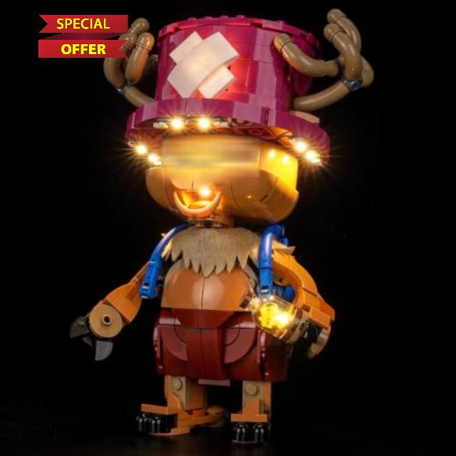 BrickBling Light Kit compatible with Lego 75643 Tony Tony Chopper                                                          (No Model)