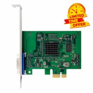 AST2400 ST425 PCIe X1 VGA Graphics Card 2K 1920 X1200 32bpp@ 60Hz for Win10/for Win 11 32/64 PCIE Expansion Card Adapte