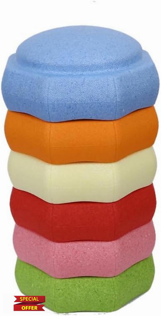 6PCS Stackable Stepping Stones