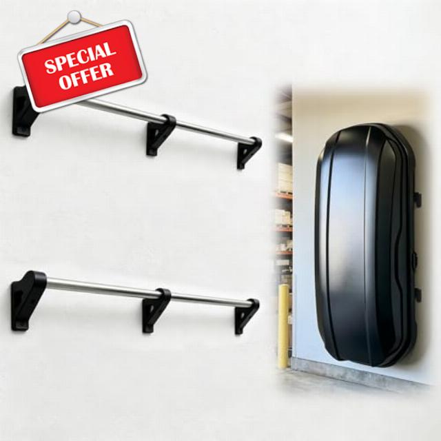 Roof Box Wall Mount Compatible with Yakima Thule & Most Car Top Carriers