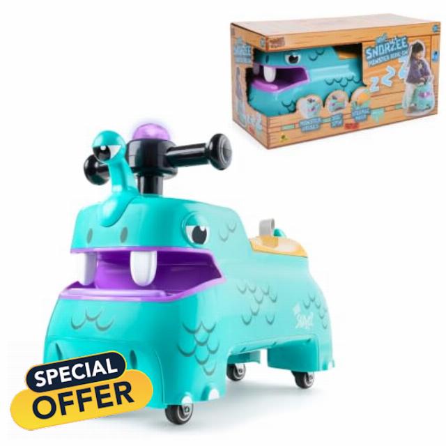 Xootz Snootz Snorzee Ride On Toy 360° Spinner 18 Months+