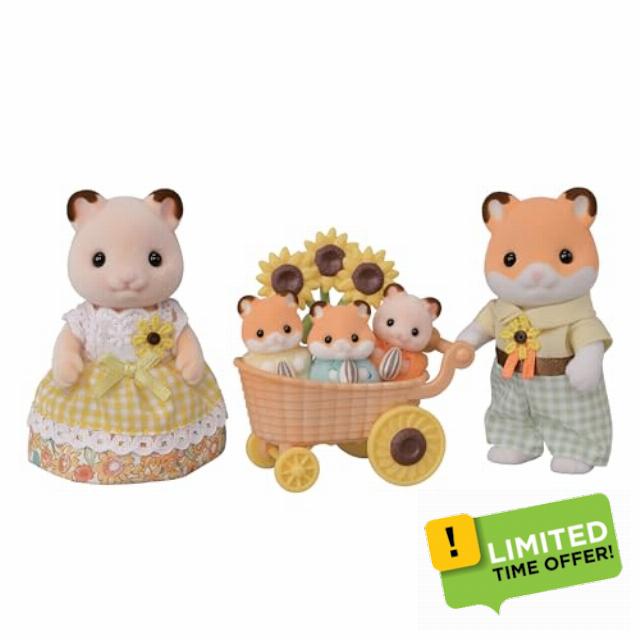 Sylvanian Families - Hamster Family 5856 - Dollhouse Playsets