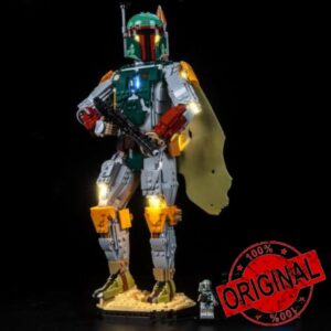 LocoLee LED Light Set Compatible with LEGO Star Wars 75455 Boba Fett                                                          Lighting Kit Compatible with LEGO Boba Fett