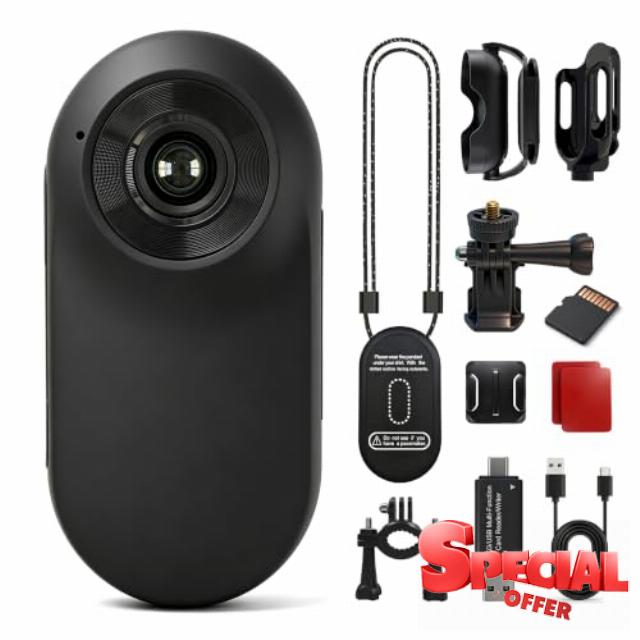 Mini Body Camera with Memory Card