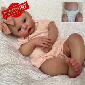 Lonian Reborn Babies Dolls 18 Inch Realistic Newborn Baby Doll Girl                                                          Full Vinyl Body