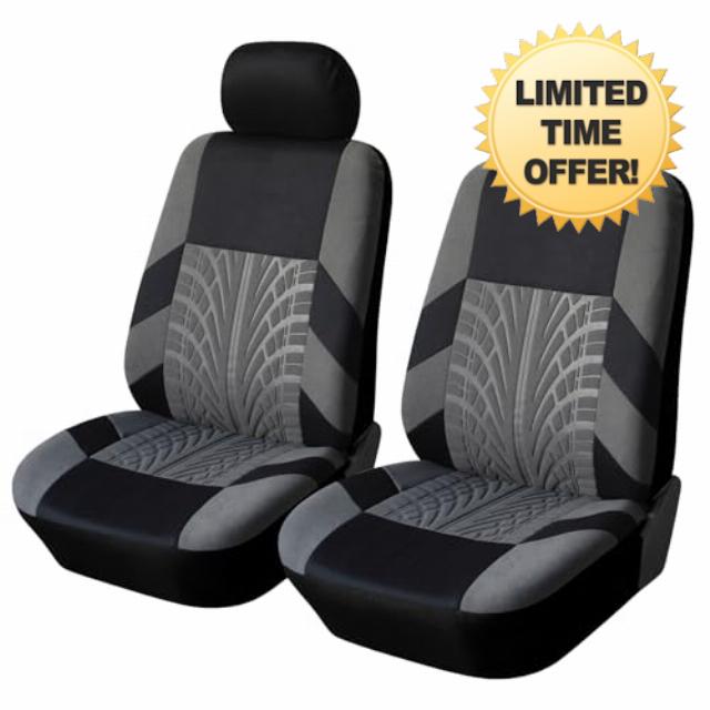 Car Seat Covers Front Pair – Universal 2mm Thick Seat Protector for Cars