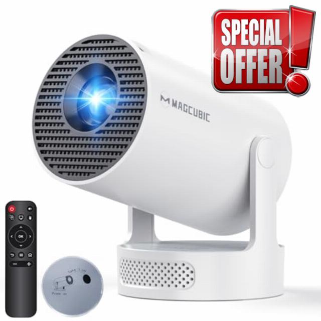Magcubic HY300Pro+ Mini Projector 4K Support