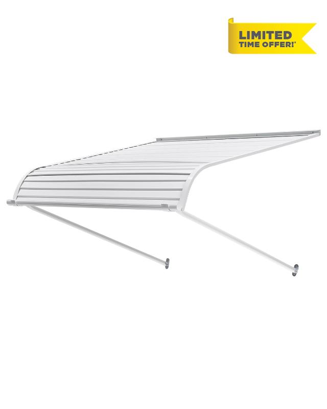 VEVOR Aluminum Awning 40 x 42 in