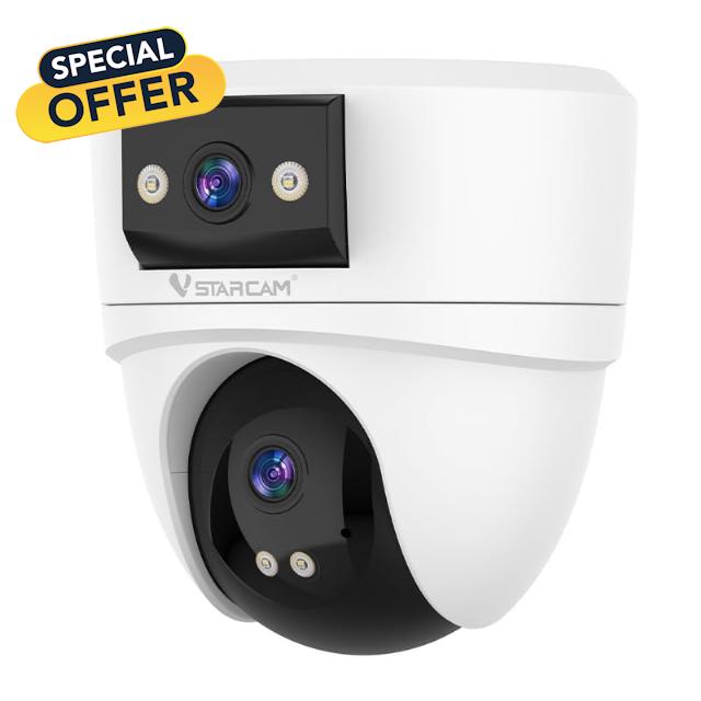 VSTARCAM 6MP Dual Lens Indoor Camera Wireless