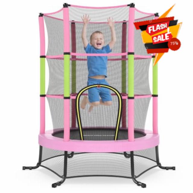 SONGMICS Kids Trampoline