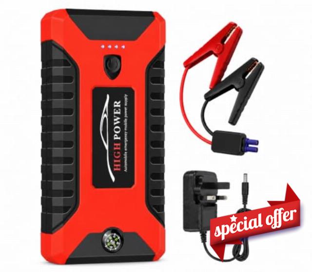 CD 12V Car Jump Starter 99800mAh