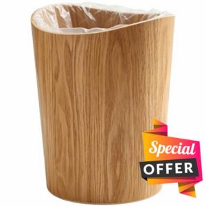 Wooden Trash Can
