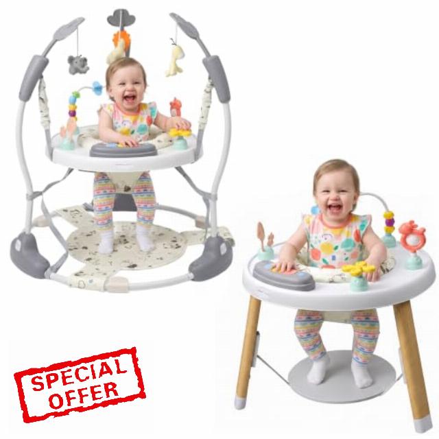 UBRAVOO Baby Jumper 4-Stage Convertible