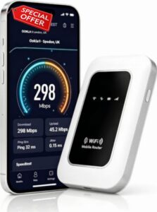5G Portable WiFi 6 MiFi Hotspot