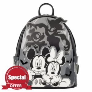 Loungefly Disney Mickey & Minnie Light Up Glow Mini Backpack