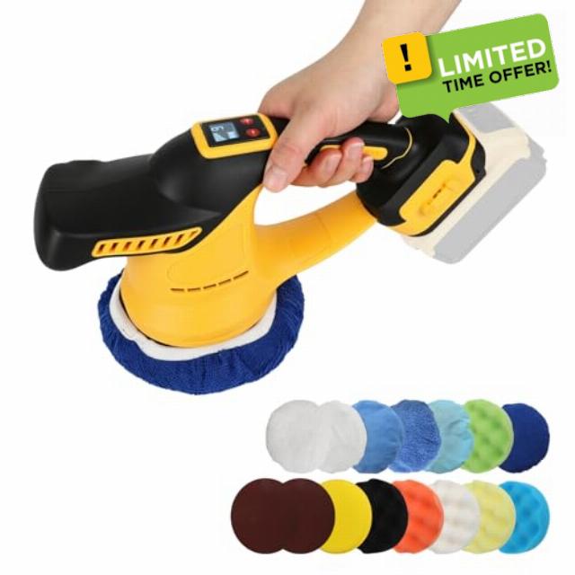 Cordless Car Buffer Polisher for Dewalt 18V 20V Battery