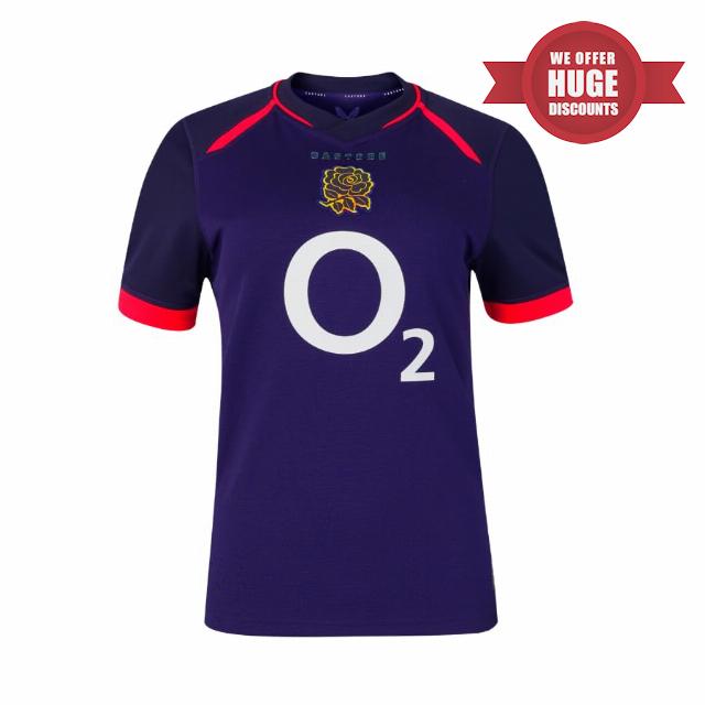 England Rugby Women's Alternate Replica Short Sleeve Shi