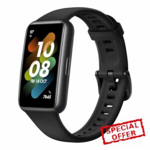 HUAWEI Band 8 Fitness Watch - Ultra Thin Smart Band design with Activity Trackers Compatible with Android & iOS - Midnight Black (Renewed)
