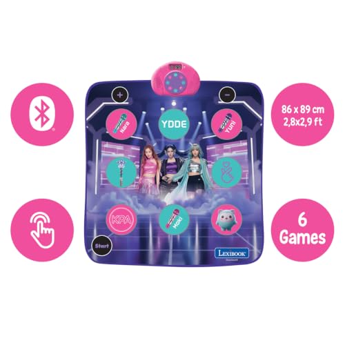 DM10KPLXB Bluetooth dance mat with 6 game modes