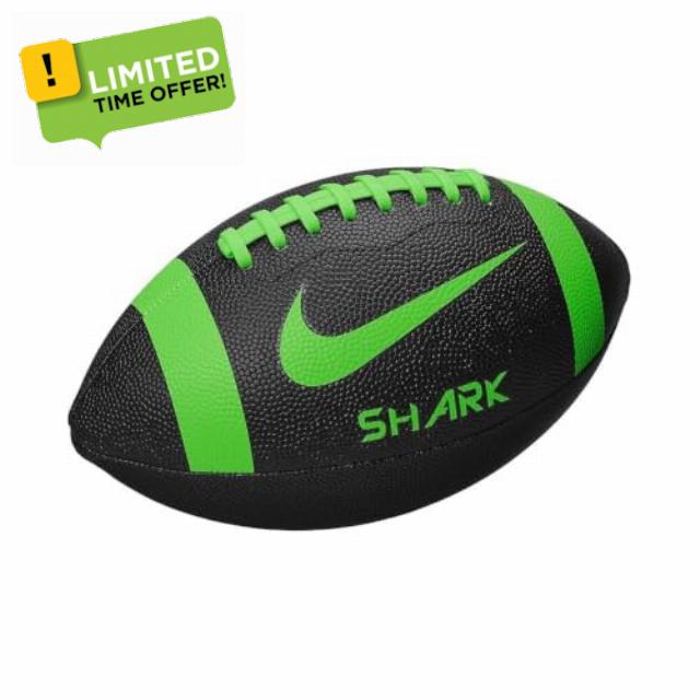 NIKE Vapor Shark Football – Training American Football Ball – Robust outdoor football ball for training – delivered deflated