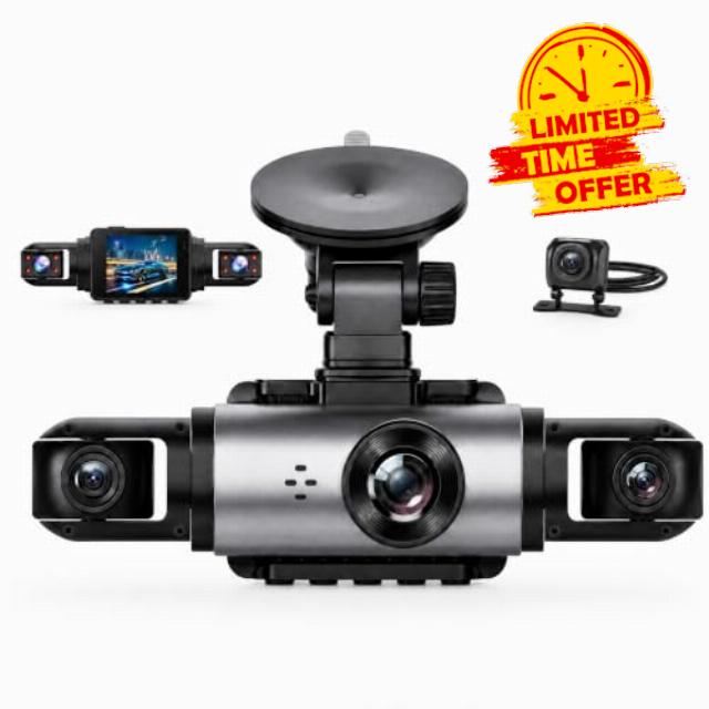 4 Channel Dash Cam Front Rear Left Right