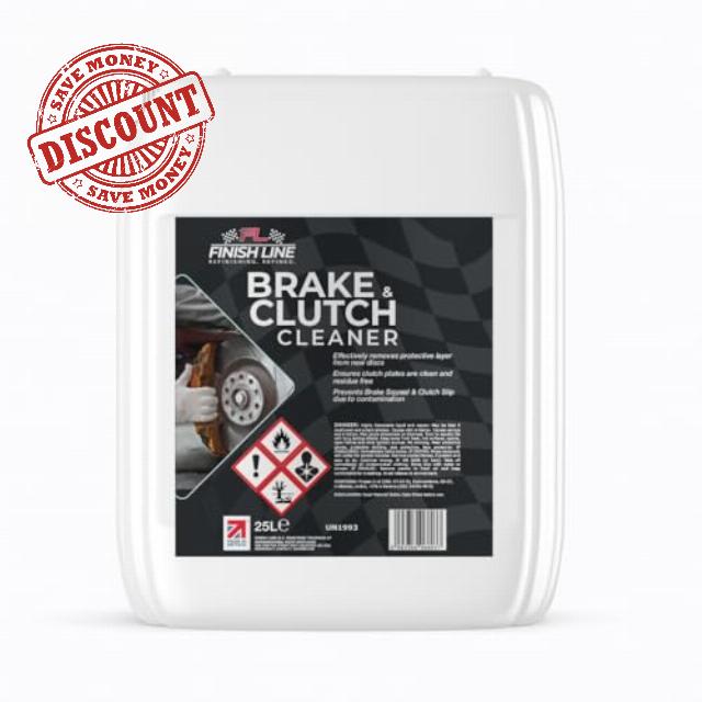FINISH LINE Brake & Clutch Cleaner 25L