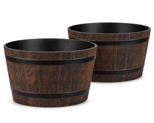 Decorative Plastic Planter Style Water Feature Basin