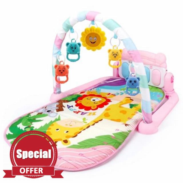 Baby Gym Play Mat with Kick Piano