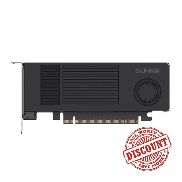 GUNNIR Intel Arc Pro B50 LP 16GB GDDR6 Professional Graphics Card                                                          170 TOPS AI Compute