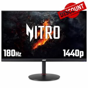 acer Nitro XV271UM3 27 inch Quad HD (2560 x 1440) Gaming Monitor - 180Hz