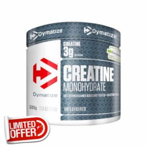 Dymatize Creatine Monohydrate Unflavoured Powder 500g - 100% Creapure Creatine - Amino acids - creatine
