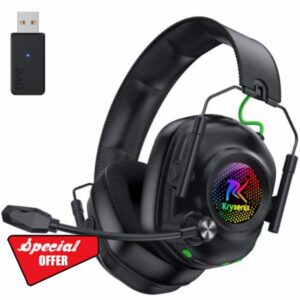 Krysenix Wireless Gaming Headset with Mic for PS5