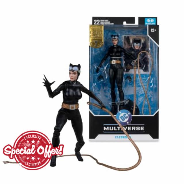 McFarlane Toys DC Multiverse Catwoman (Batman: Hush) 7in Action Figure Gold Label