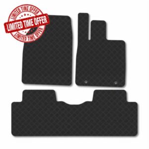 BYD Atto 2 (2025+) 3mm Rubber Car Mats                                                          Tailored Fit Durable Floor Mats Full Coverage Protection Waterproof Accessories Easy Clean Anti Slip Made in the UK