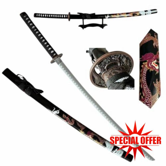57 SPECIAL REPLICAS Decorative Wooden Katana Sword 101 cm / 40 inches                                                          Samurai Sword Made of Bamboo Wood with Belt